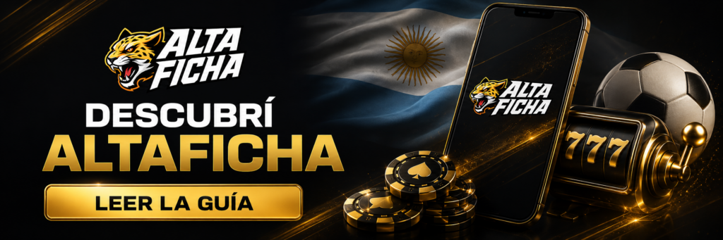 Banner de Altaficha Argentina con botón para leer la guía