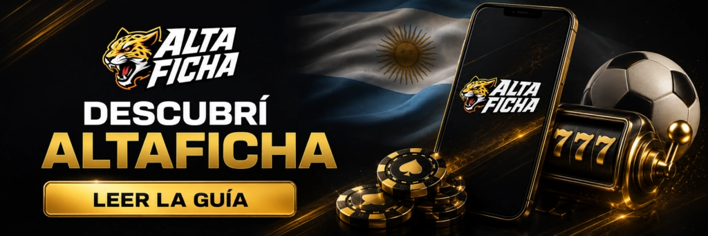 Banner de Altaficha Argentina con botón para leer la guía